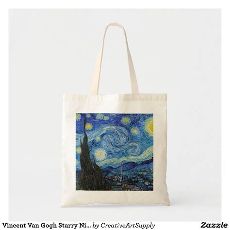 vincent van gogh tote bag.